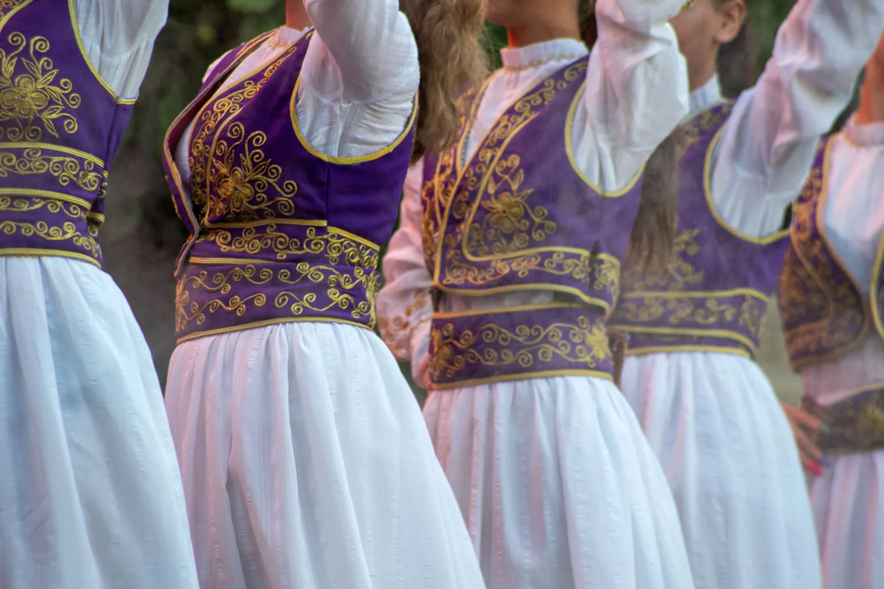 Albanian folk costumes on display at the Albanian Festival of Staten Island 2026